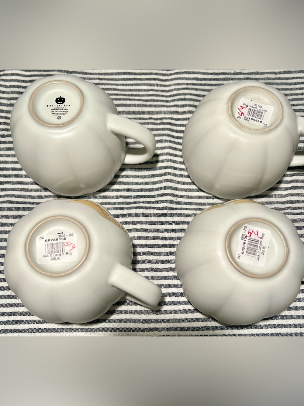 Pottery Barn Mugs Jack-o-Lantern - Picture 4 of 9